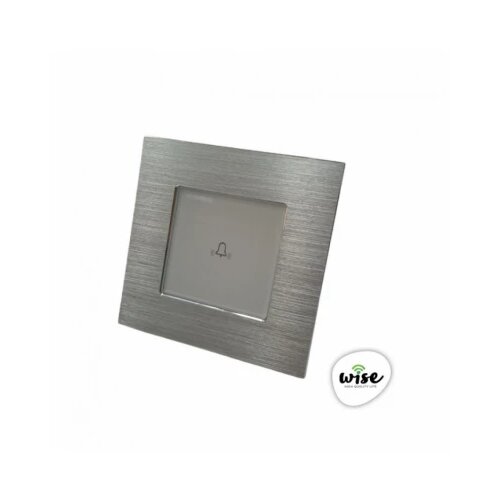 Wise prekidač za zvono - aluminijumski panel srebrni Cene