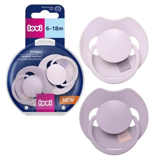 Lovi PRIME SILICONE DYNAMIC VARALICA 6-18M (2KOM) - LILACVIOLET 34422 (34422) Slike