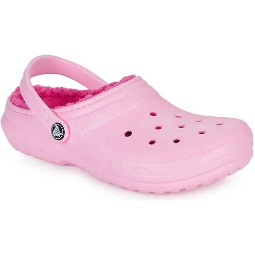 Crocs Cokli Classic Lined Clog K Rožnata Slike