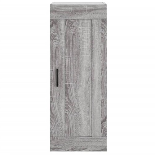  Visoka komoda siva sonome 34,5x34x180 cm od konstruiranog drva Slike