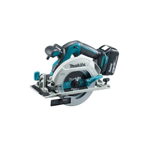 Makita DHS680RTJ portable circular saw 16.5 cm Black, Grey, Turquoise 5000 RPM Slike