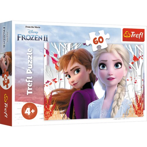 Puzzle 60 - Čarobni svijet Anne i Else Trefl 17333 Cijene