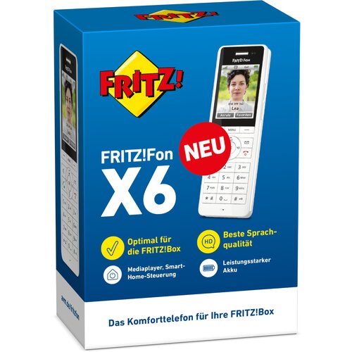 Avm FRITZ!Fon X6 wei&amp;szlig; Slike