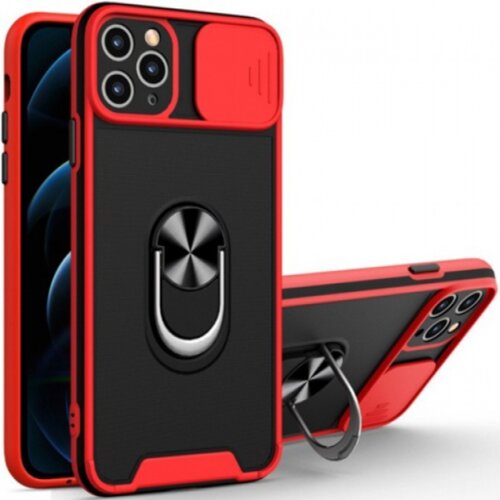 Samsung A52 futrola Magnetic Defender Silicone Red Cene