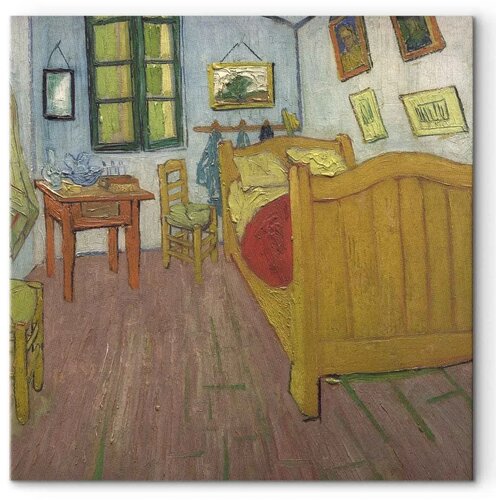  Slika - Vincent Van Gogh – The bedroom 60x60 Premium Print Cene