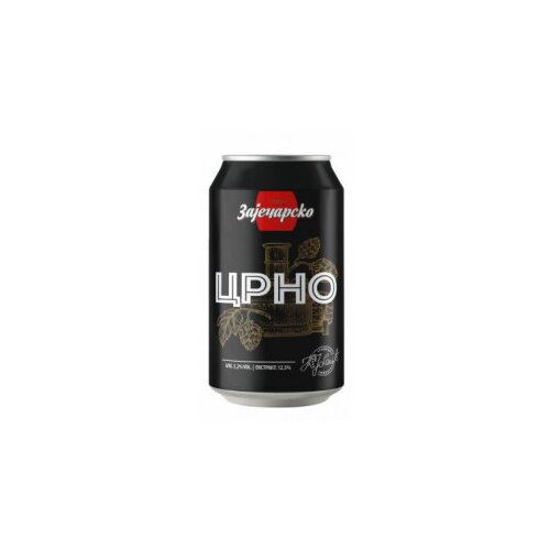 Zaječarsko pivo crno 0.33L limenka Slike
