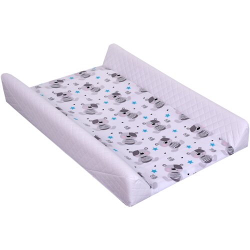 Medi Partners Sheet / changing table cover &amp;ndash; cotton &amp;ndash; Teddy bear, blue Slike