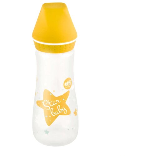 Elfi plastična flašica sweet baby žuta, 250ml Slike
