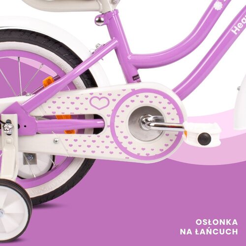  Dječji bicikl guralica Heart 14&amp;quot; bike ljubičasti Slike