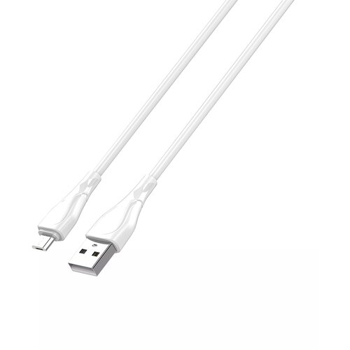 Ldnio Data kabl LS611 25W Fast micro USB beli 1m Slike