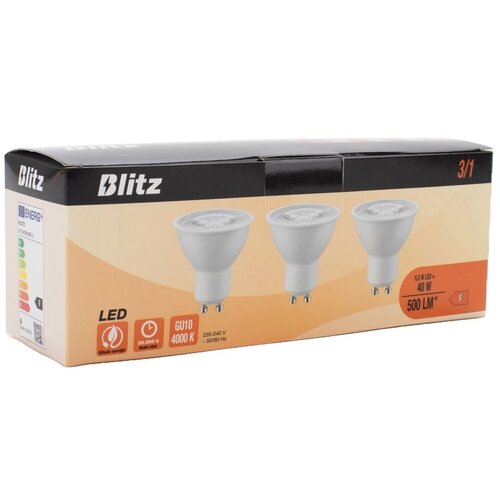 Blitz led žarulja GU10 5.5 w 500 lm 4000 k 3/1 Slike