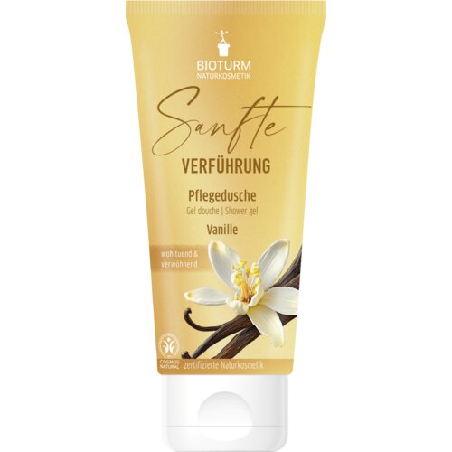 Bioturm Gel za tu&amp;scaron;iranje Gentle Seduction s mirisom vanilije - 200 ml Slike