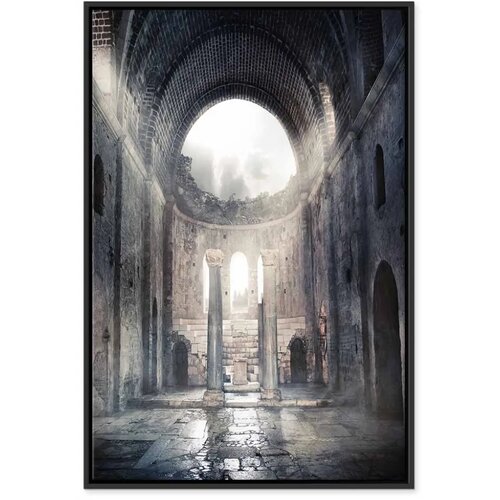  Slika - Chamber of Secrets (1 Part) Vertical 80x120 U crnom drvenom okviru Slike