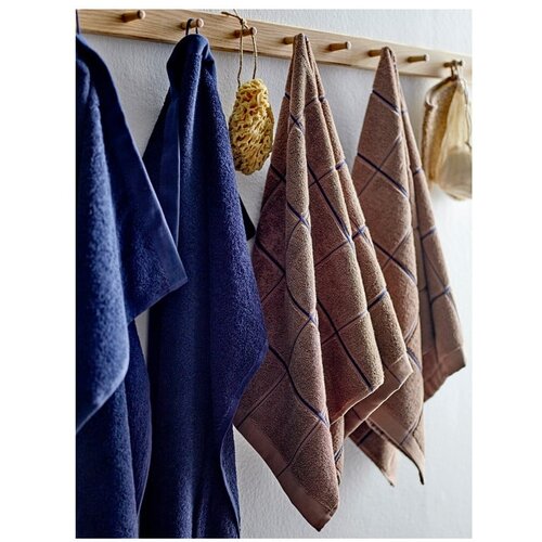 S&amp;ouml;dahl Temno modra frotirna bombažna brisača 50x100 cm Comfort &amp;ndash; Slike