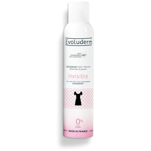 Evoluderm Anti-White & Yellow Stains 48H dezodorans 200ml Cene