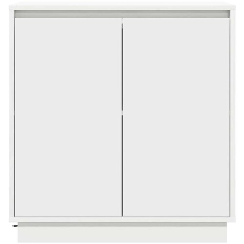  LED noćni ormarić bijele boje - 71x34.5x75 cm od konstruiranog drva Slike