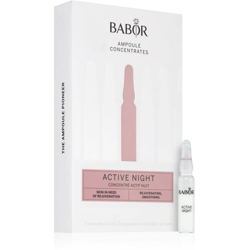 Babor Ampoule Active Night ampule za regeneraciju lica 7x2 ml Cijene