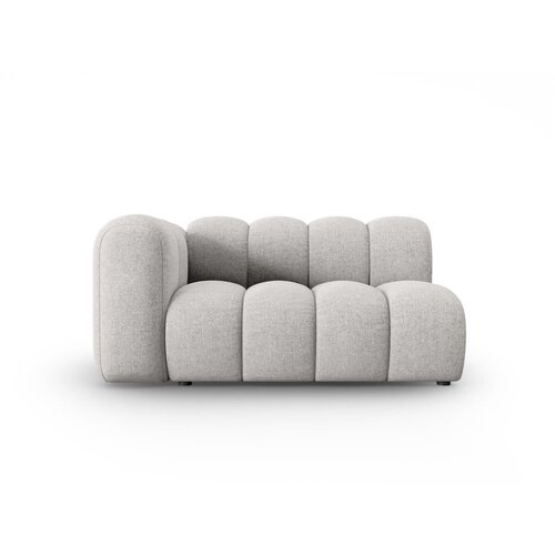 Micadoni Home svetlo siv modul za sedežno garnituro (levi kot) lupine Slike