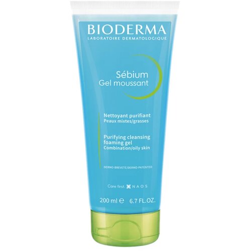 Bioderma Sebium Gel za Umivanje Moussant 200 mL Slike