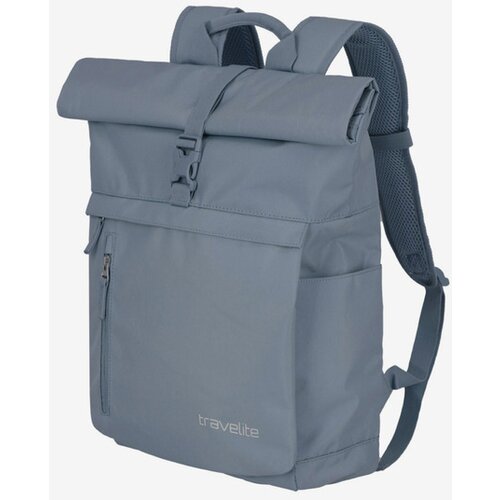 Travelite Basics Roll-up Smoke Blue Nahrbtnik Modra Slike