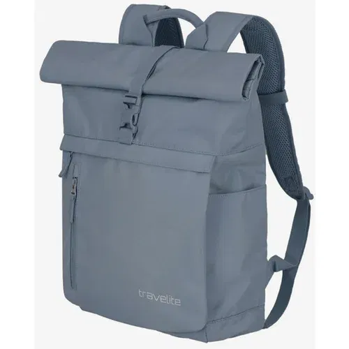 Travelite Basics Roll-up Smoke Blue Nahrbtnik Modra