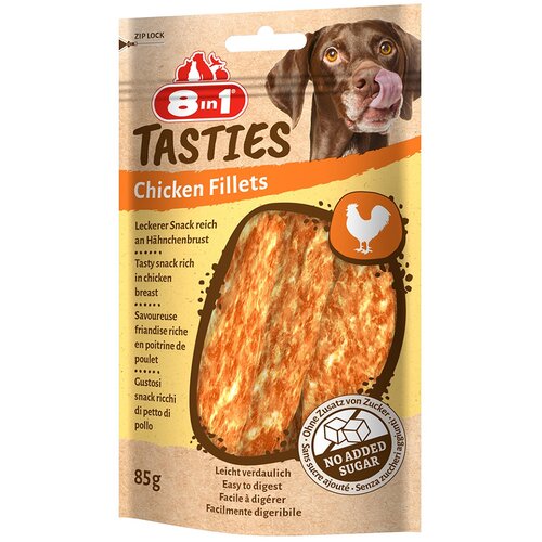 8in1 Tasties piščančji fileji - 3 x 85 g Cene