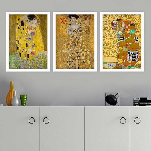 Wallity Set uramljenih slika 3BC_UN3847949 , 3 Dela Cene