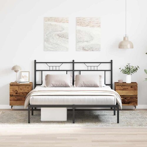  Noćni ormar 2 pcs Staro drvo 40 x 35 x 50 cm Konstruirano drvo Cene