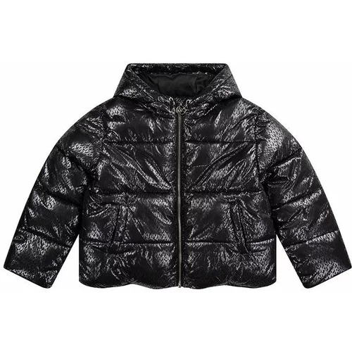 Michael Kors Otroška jakna črna barva