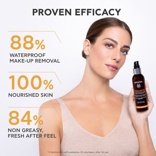Apivita Cleansing Micellar Oil ulje za či&amp;scaron;ćenje i skidanje make-upa 150 ml Slike