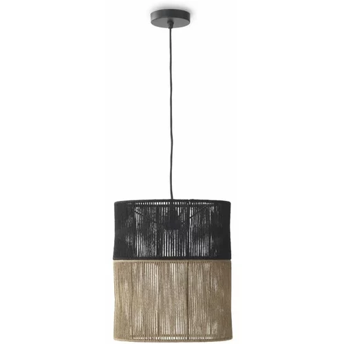 Geese Crna/natur boja stropna svjetiljka ø 35 cm -