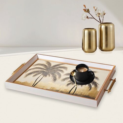 Aberto Design poslužavnik TPB9816 50 x 29 x 3,5 cm, &scaron;areni Cijene