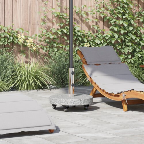 vidaXL Baza za suncobran Podesiva Siva 45 x 45 x 42.5 cm Cijene