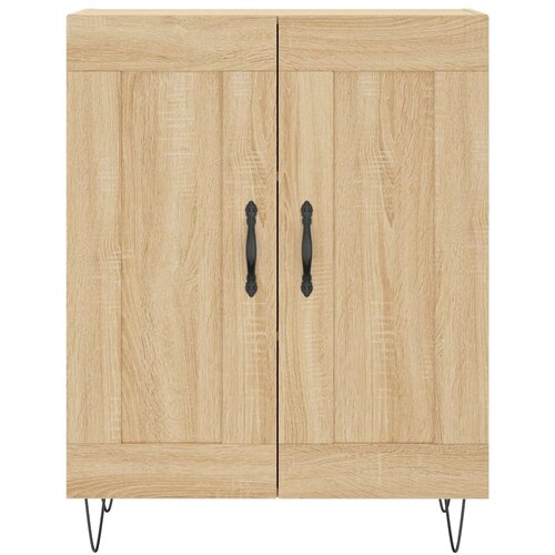  Visoka komoda hrasta sonome 69,5x34x180cm od konstruiranog drva Slike