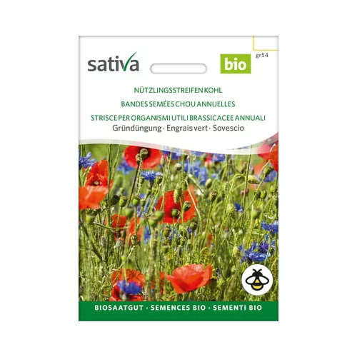 Sativa Bio zeleno gnojenje "koristni trakovi insektov zelje"