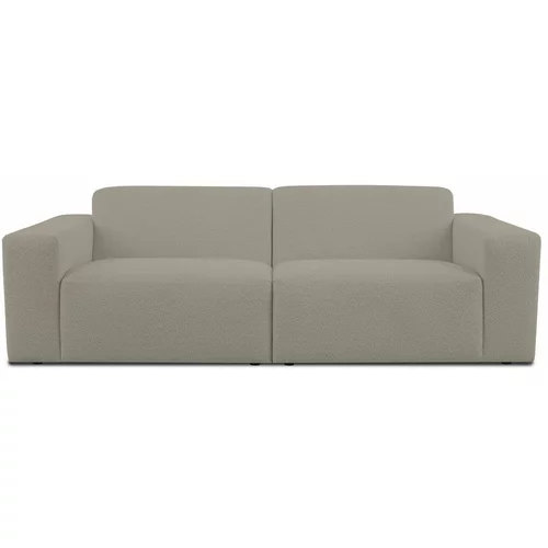 Scandic Svjetlo smeđa sofa od bouclé tkanine 228 cm Roxy –