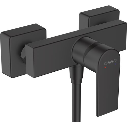 Hansgrohe 71650670 Vernis Shape stenska armatura za tu&amp;scaron; črna Slike