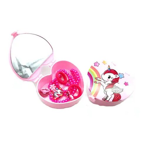 Magic Toys Lepotilni set samorog v posodi oblike srca Cene