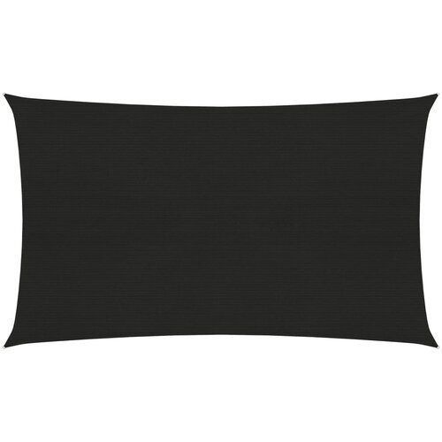 vidaXL Senčno jadro 160 g/m&sup2; črno 4x7 m HDPE Cene