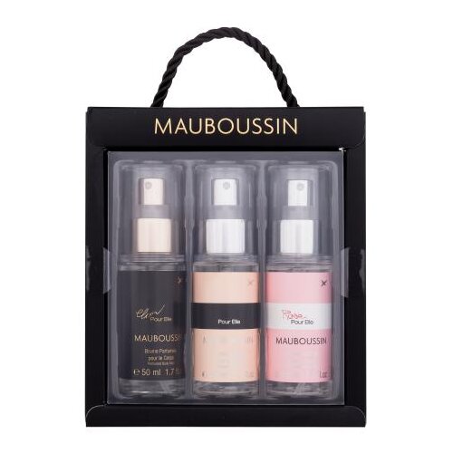 Mauboussin Pour Elle Set tančica za telo Elixir Pour Elle 50 ml + tančica za telo Pour Elle 50 ml + tančica za telo Rose Pour Elle 50 ml za ženske Cene