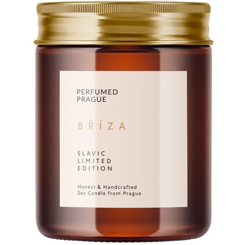 Perfumed Prague sojina voska svijeća s brezom breze perfumed Prag, paljenjem vremena 40 h Cijene