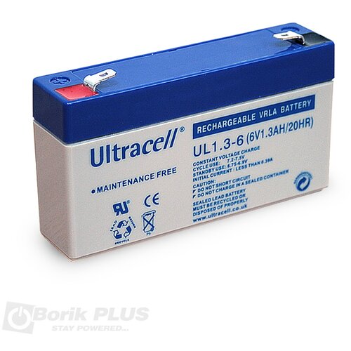 Ultracell UL 1.3-6 Olovna VRLA baterija 6V 1.3Ah Cene