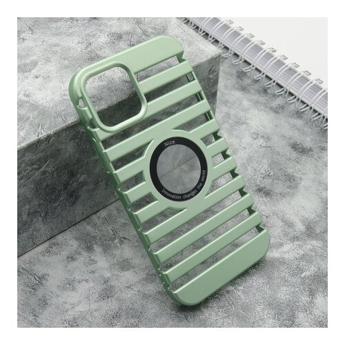  Futrola lines logo cut za iphone 12/12 pro (6.1) mint ( F116252 ) Slike