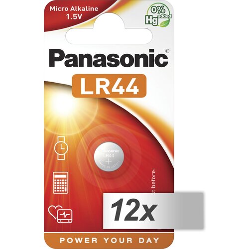 Panasonic 12x1 LR 44 - baterije Slike