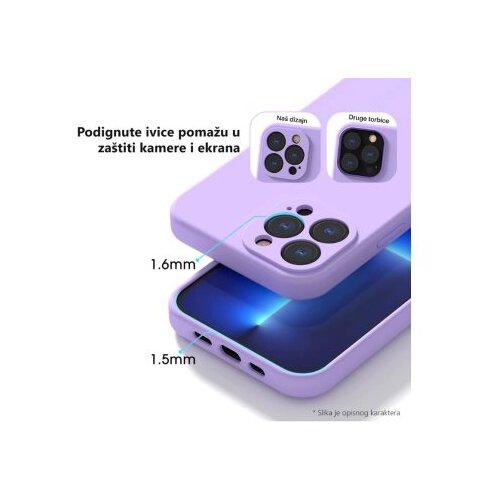 Teracell torbica soft velvet za xiaomi redmi 12C pink Cene