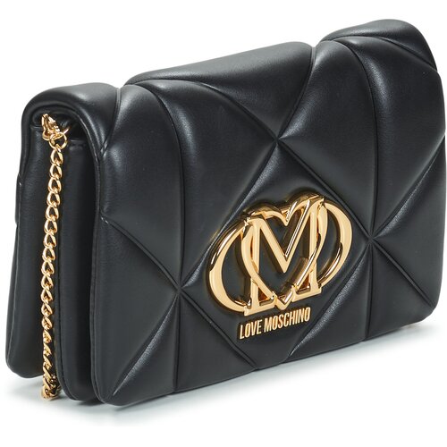 Love Moschino Torbe za čez ramo EMBOSSED QUILTED JC4043 Črna Slike
