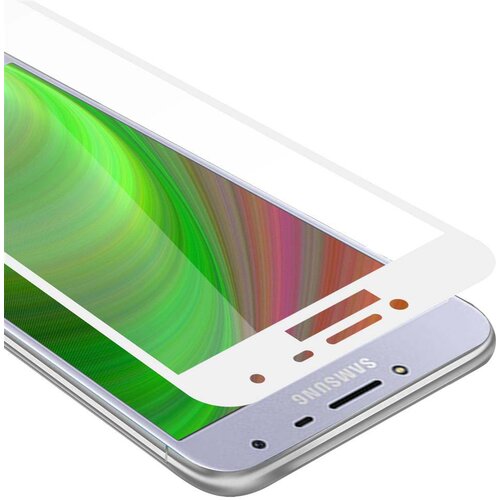 Cadorabo Oklepni film Full Screar, združljiv s Samsungom - zaščitnim filmom v prozornem z belim - kaljenim zaščitnim steklom v 9H trdoti s 3D dotikom, (20604239) Cene