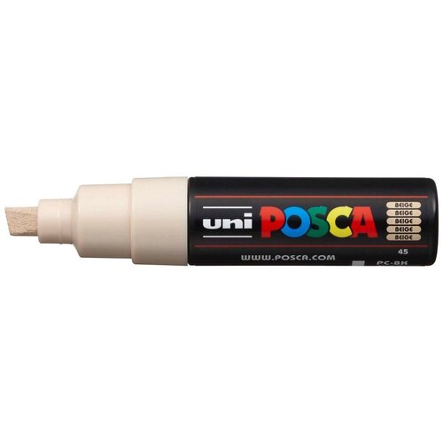 POSCA Uni flomaster; konica 8 mm prirezana; bež, (21290524) Cene