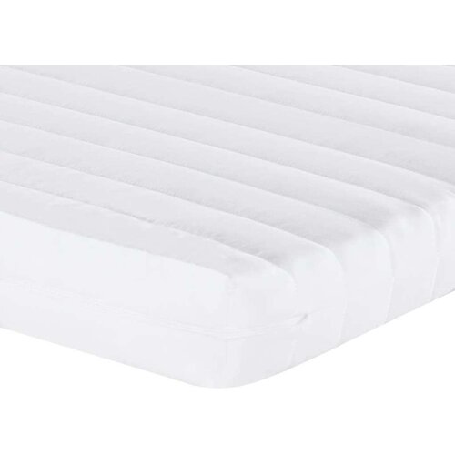 VidaXL dnevni krevet na razvlačenje s madracima crni 90x200 cm bar&amp;scaron;un Slike