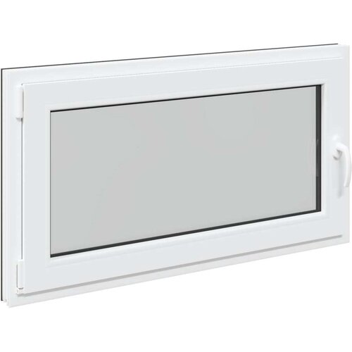  Prozor za podrum RISOR Antracit 110 x 50 cm PVC i staklo - Antracit 110 x 50 cm (trostruki sloj) Nagibanje i okretanje lijevo Slike